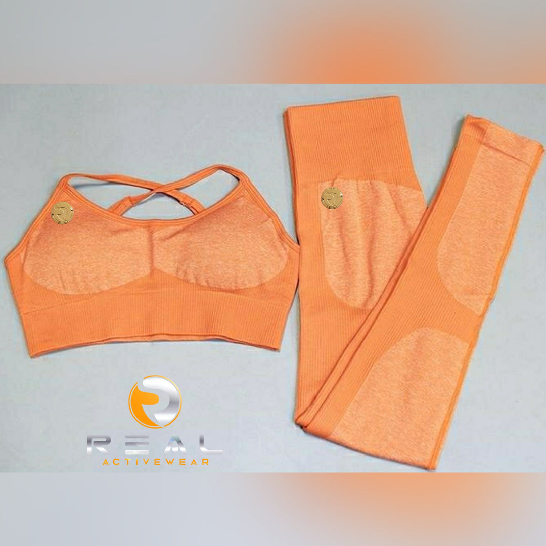 24k Peach Sports Set